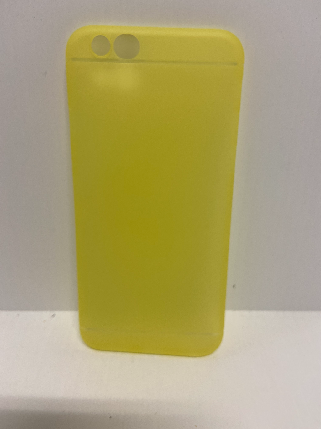 Iphone 6 Case Plastic (yellow)