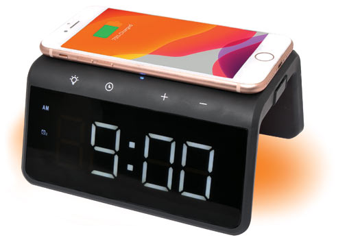 Wireless Charge Alarm Clock