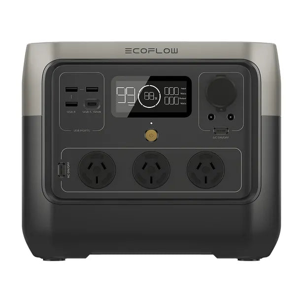 ECOFLOW RIVER 2 PRO POWER STATION W/ 800W AC OUTPUT & BUILT-IN 768WH (64AH@12V) BATTERY EFRIVER2PRO