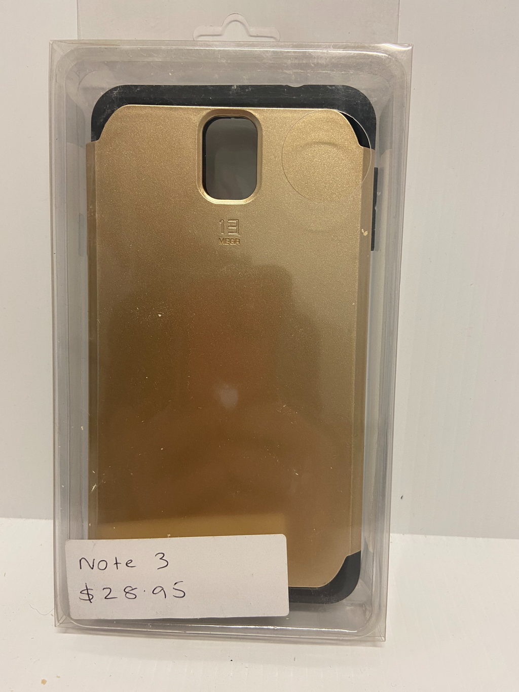 Samsung Note 3 Hard Case Gold/Black