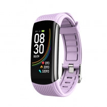 C6T Sport Fitness Wristband BT Heart Rate Monitor Body Temperature Smart Bracelet