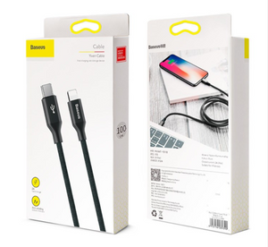 Baseus Cable Yiven Series Type-C to Lightning 2A 2m Black
