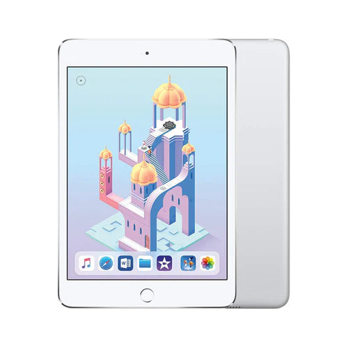 12 MONTH WARRANTY Free Shipping iPad mini 4 models feature a 7.9" 2048x1536 (326 ppi) LED-backlit IPS touch-sensitive display with an antireflective coating, a dual core 1.5 GHz Apple A8 processor, 2 GB of RAM, and 16 GB, 32 GB, 64 GB, or 128 GB of flash memory storage. Housing colour options consist of silver with a white front, gold with a white front and a medium-toned "space" gray with a black front.