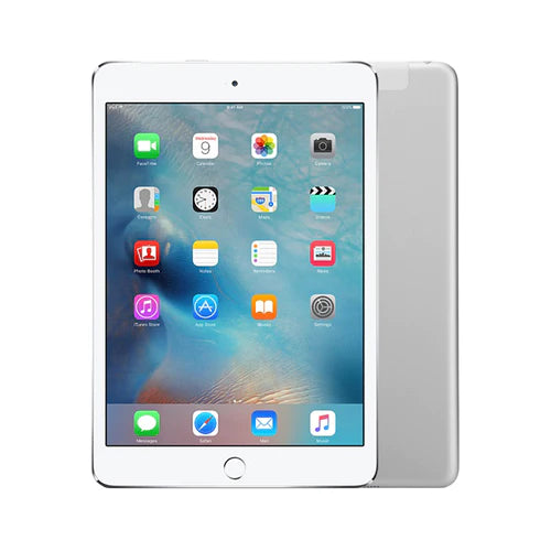 12 MONTH WARRANTY Free Shipping The iPad mini 3 models are quite similar to the previously introduced iPad mini 2 models, but have a white and gold coloured housing option (in addition to white and silver and black and space gray) and include a "Touch ID" fingerprint sensor. They have a variety of different identifiers, too.