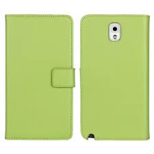 Samsung N3 Flip Case (Green)
