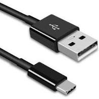 USB-A to USB-C (Also Known as USB Type-C) Cable - Black