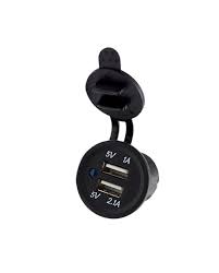 Twin USB Socket Charging Mount